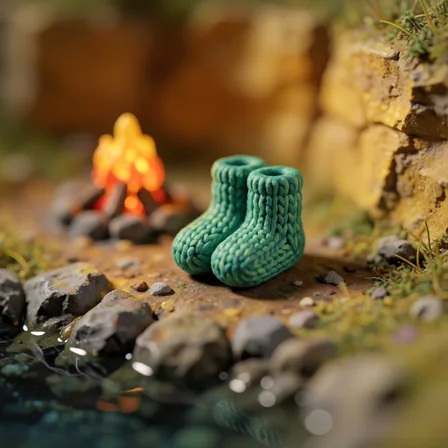 Emerald Sea Socks