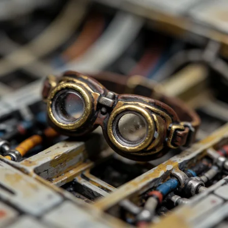 Telescoping Goggles