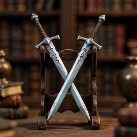 Jason's Twin Enchanted Blades