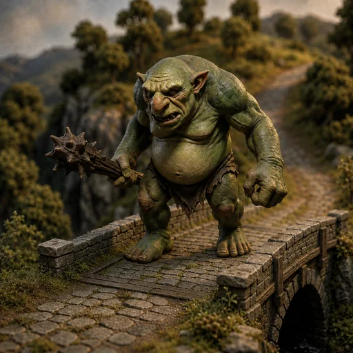 The Bridge Troll, The road's first test