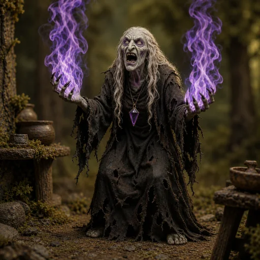 Jhilsara, Witch of violet flame