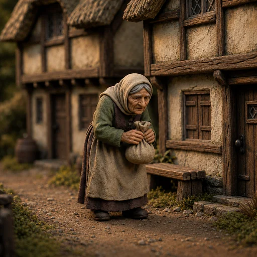 The Old Woman, Keeper of quiet doors
