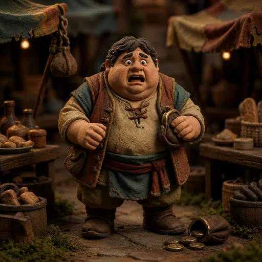 The Portly Merchant, Master of bargains